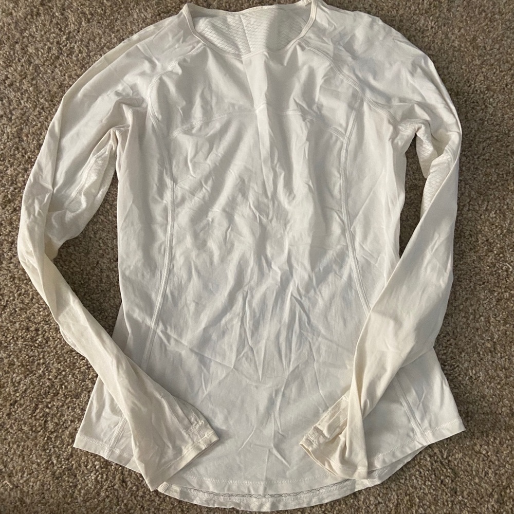 Lululemon long sleeve white shirt!